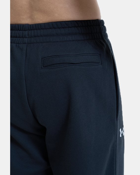 Men's UA Rival Fleece Pants in Black image number 4